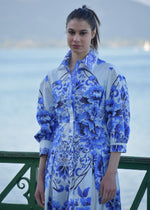 Chemisier in Cotone Fantasia Milva