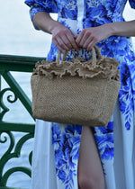 Borsa Cestino in Rafia Ibeliv