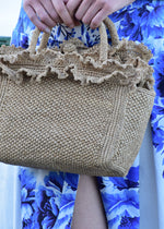 Borsa Cestino in Rafia Ibeliv