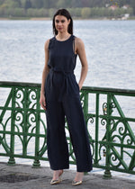 Tuta Peserico in Twill di Lino e Viscosa