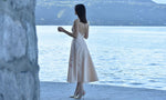 Abito in Organza di Seta con Ricami Alberta Ferretti