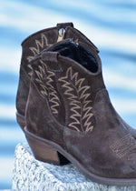 Texano in Pelle Color Moro