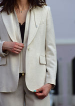 Giacca Monopetto Cashmere e Lana con Cappuccio Eleventy