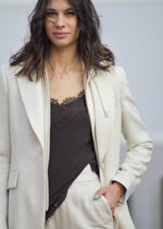 Giacca Monopetto Cashmere e Lana con Cappuccio Eleventy