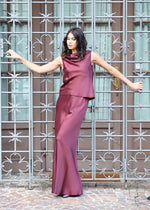 Gonna in Cady di Viscosa Alberta Ferretti
