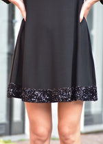 Abito Emporio Armani Con Fondo Paillettes