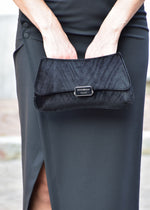 Clutch Emporio  Armani in Velluto Nero