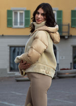Giubbino Piuma Eco Montone  Violanti