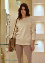 Pull Alberta Ferretti in Cashmere Lana e Seta