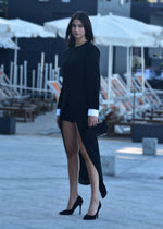 Tuta Frac in Crepe di Lana Stretch Emporio Armani
