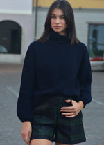 Pull Collo Alto Paillettes Arovescio