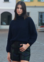 Pull Collo Alto Paillettes Arovescio