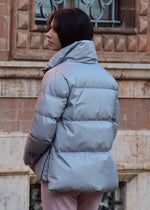 Piumino  in Vera Piuma Silver Helmur