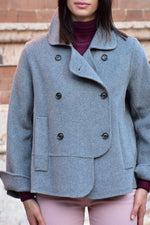 Caban Helmur in Cashmere e Lana