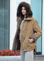 Parka con Eco Pelliccia Violanti