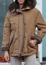 Parka con Eco Pelliccia Violanti
