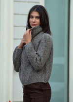 Giubbino in Maglia di Cashmere e Lana Gran Sasso