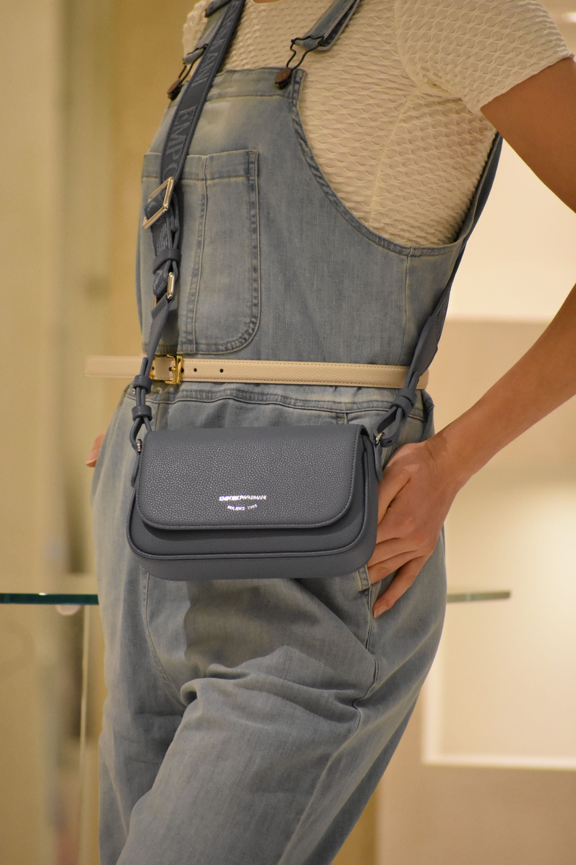 Borsa Baguette Emporio Armani