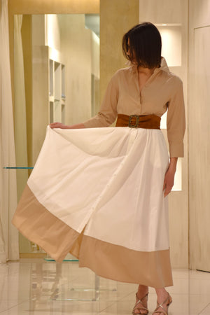 Chemisier Bicolor Milva