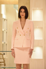 Gonna Tagliatore Rosa Melange