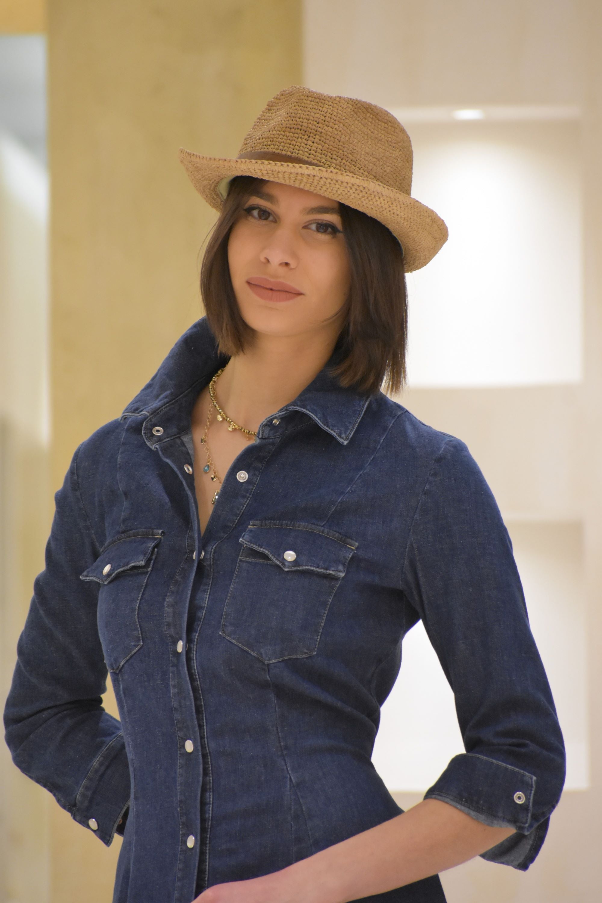 Chemisier in Denim Cigala's