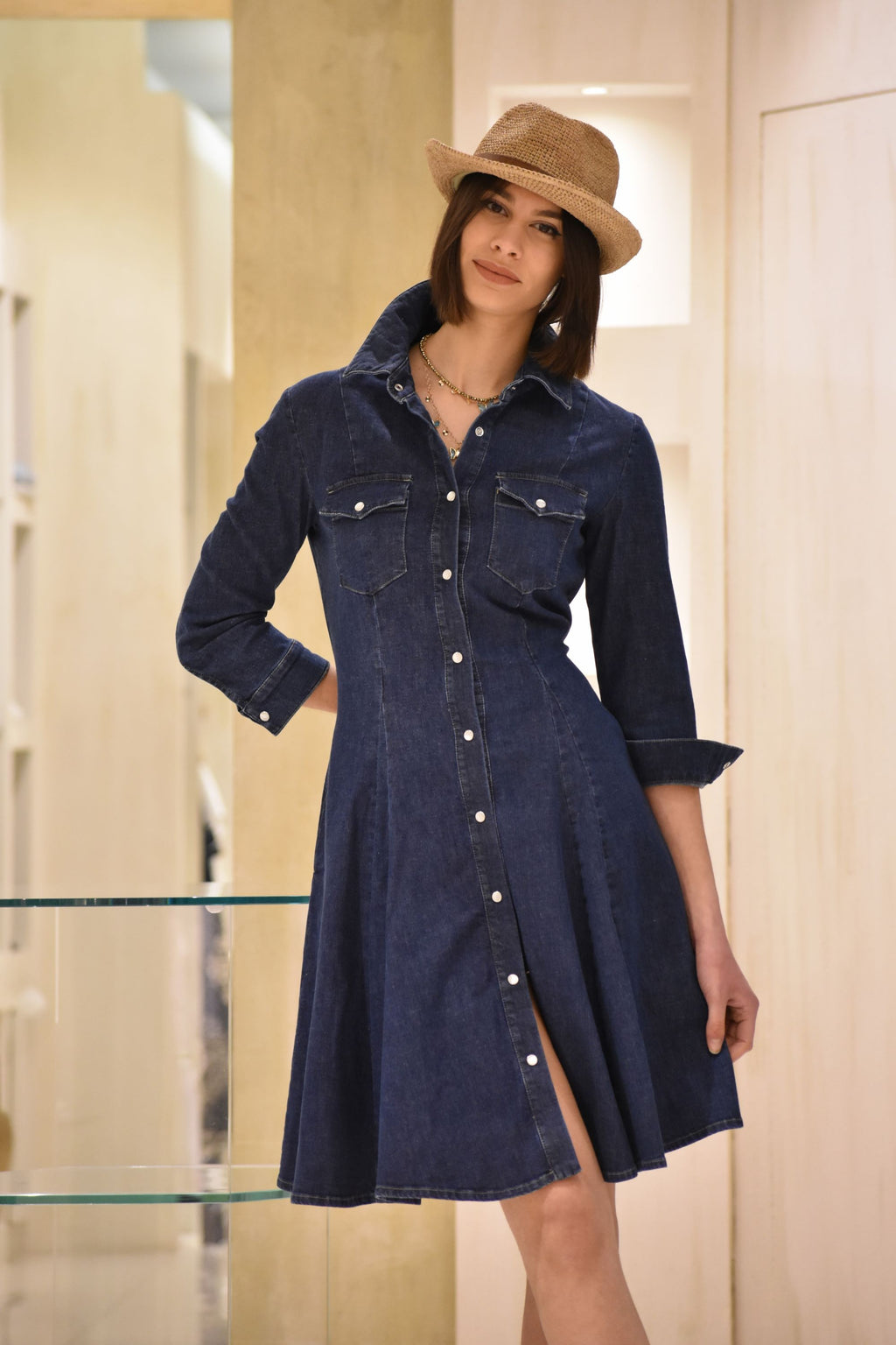 Chemisier in Denim Cigala's