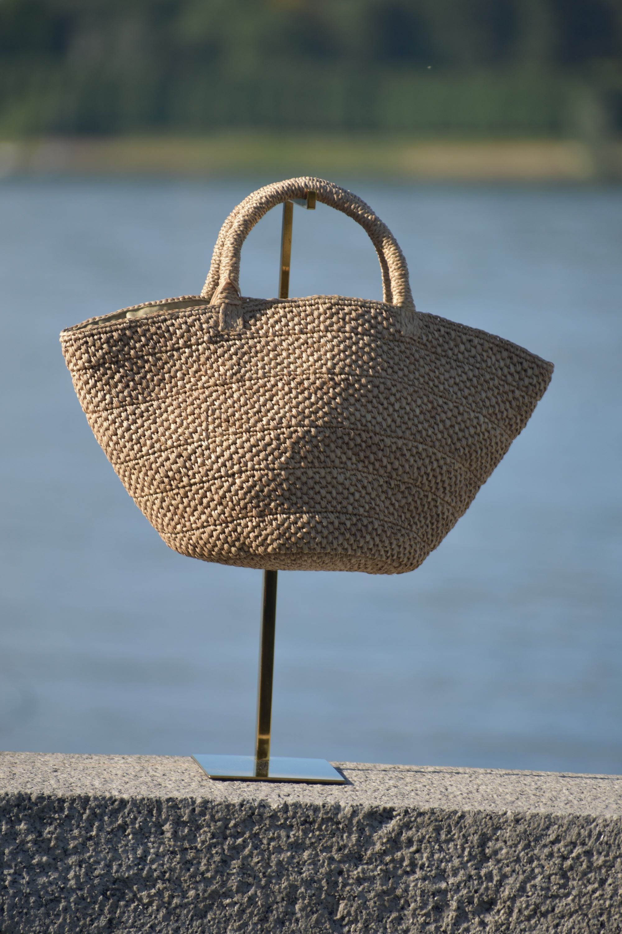 Borsa Basket in Rafia Ibeliv