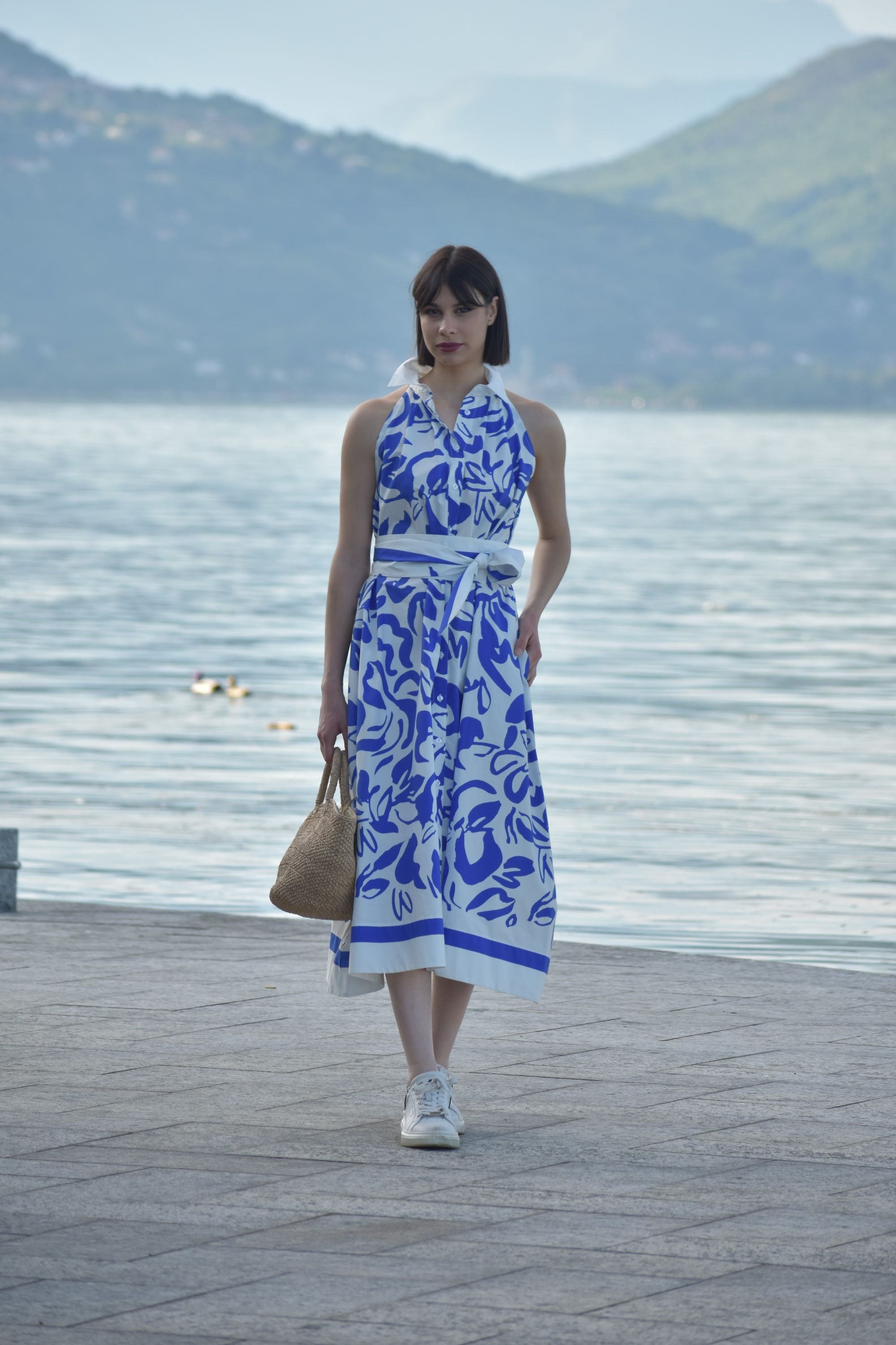 Abito Milva in Cotone Fantasia