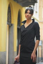 Abito Drappeggio Alberta Ferretti