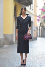Abito Drappeggio Alberta Ferretti