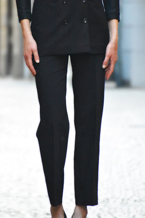 Pantalone Lana Elasticizzata Alberta Ferretti