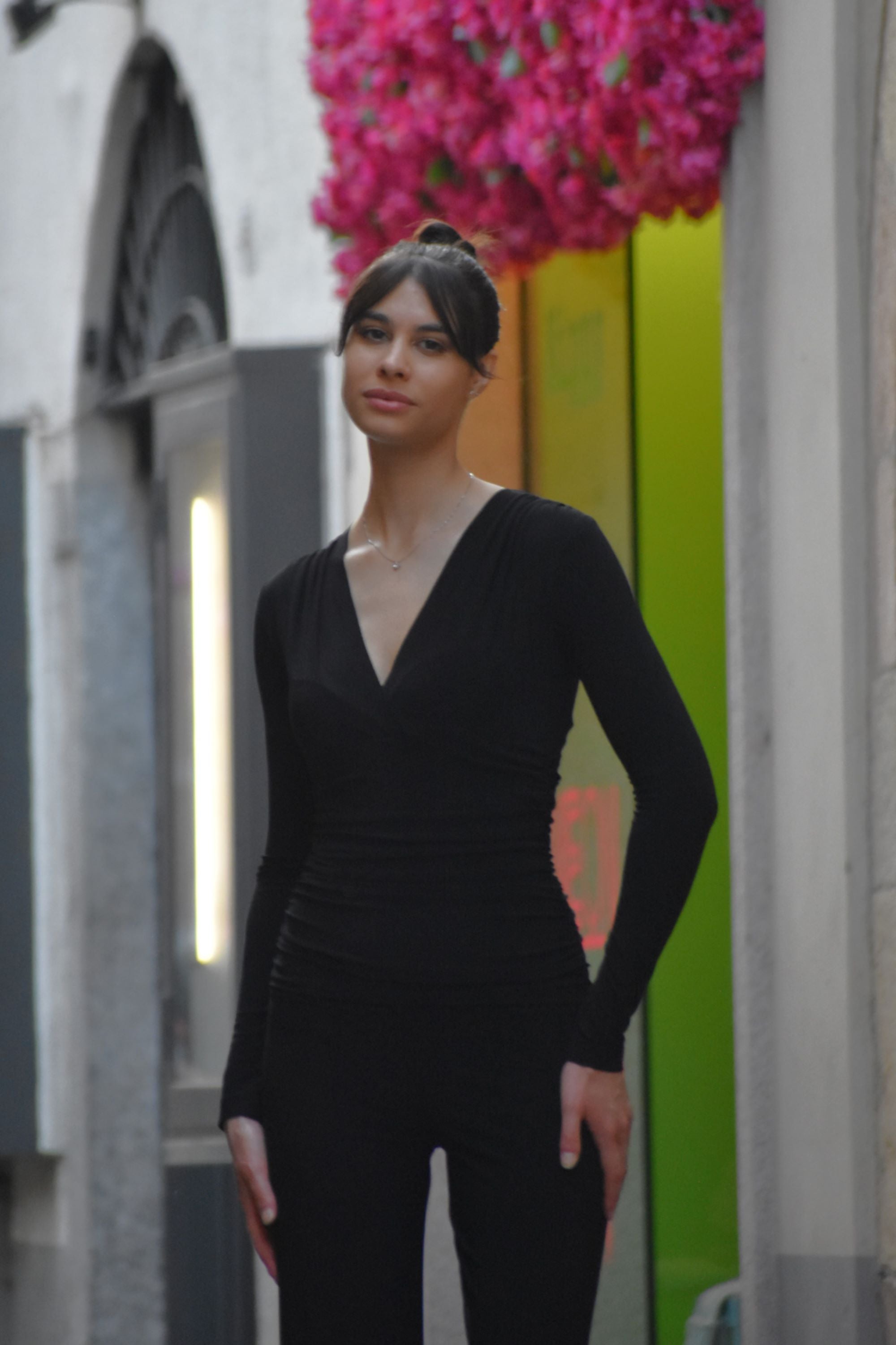 Tuta  con Drappeggio Norma Kamali