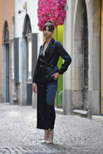 Pantalone Raso Blu Peserico