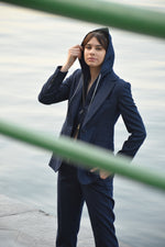 Pantalaccio in Cashmere e Lana  Blu Eleventy