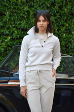 Polo in Cashmere e Lana Vanisè