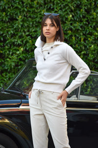 Polo in Cashmere e Lana Vanisè