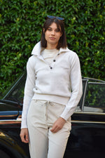 Polo in Cashmere e Lana Vanisè