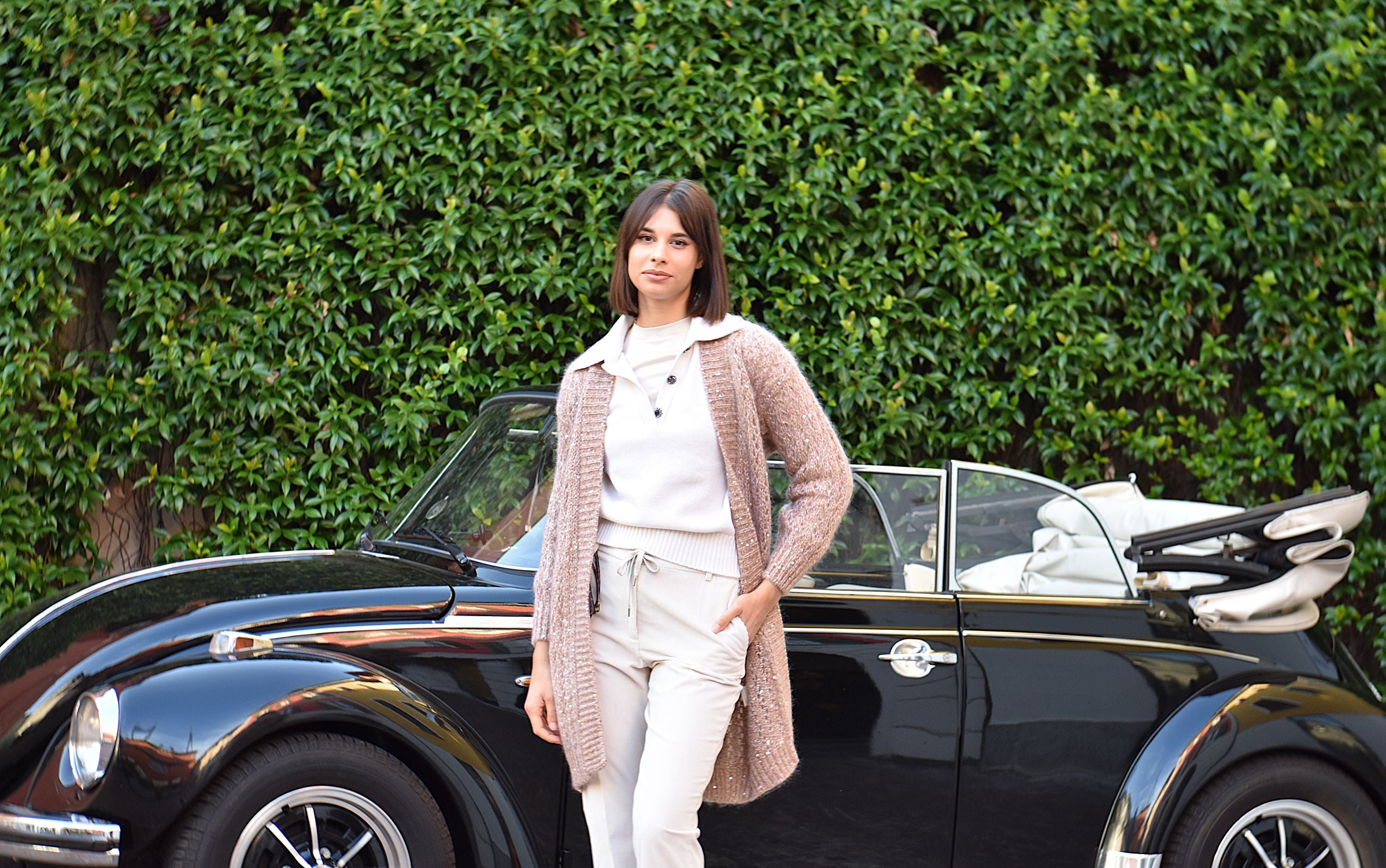 Cardigan in Mohair e Seta Eleventy