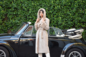 Cappotto Reversibile  in Eco Montone My Skin