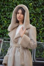 Cappotto Reversibile  in Eco Montone My Skin