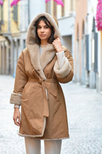 Eco Pelliccia Reversibile Violanti