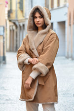 Eco Pelliccia Reversibile Violanti