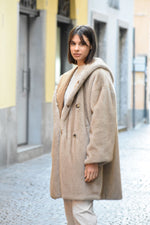 Eco Pelliccia Reversibile Violanti