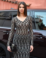 Gonna Midi in  Pizzo Raschel Missoni