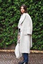 Cappotto  con Micro Paillettes Pratolivo