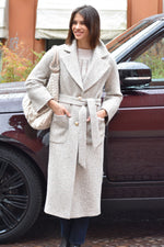 Cappotto  con Micro Paillettes Pratolivo