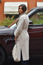 Cappotto  con Micro Paillettes Pratolivo