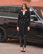 Cappotto Mohair e Lana Doppio Petto Tagliatore