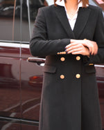 Cappotto Mohair e Lana Doppio Petto Tagliatore