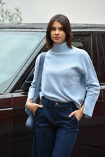 Pull Collo Alto Cashmere e Lana Vanisé